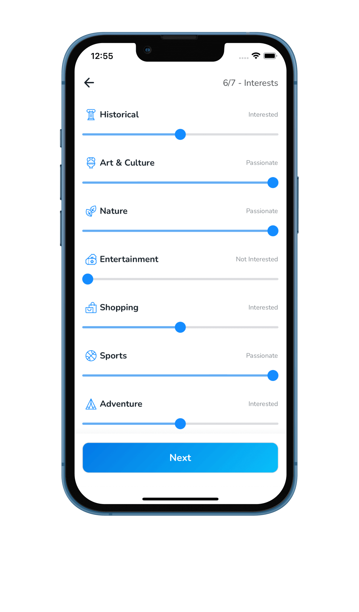 iplan.ai user interests